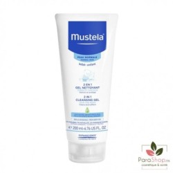 MUSTELA 2 EN 1 GEL NETOYANT CHEVEUX & CORPS 200ML