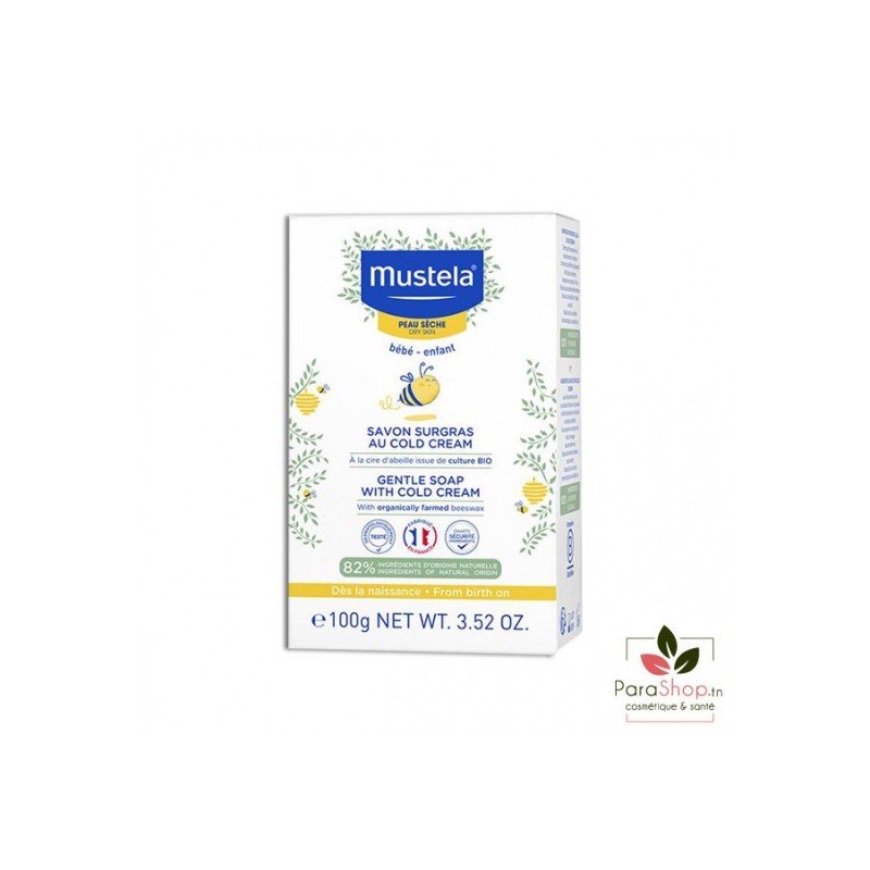 Mustela savon surgras pain au cold-cream 100g