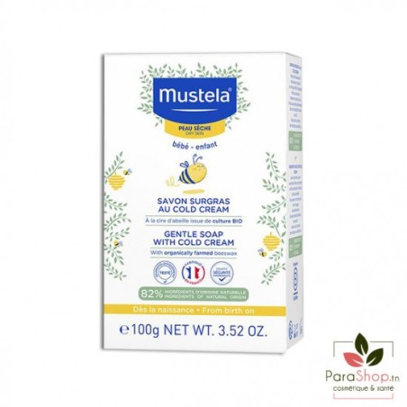 Mustela savon surgras pain au cold-cream 100g