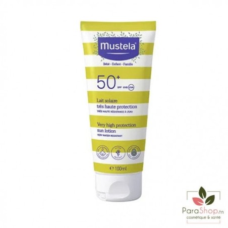 MUSTELA Lait Solaire Tres Haute Protection SPF 50 100ML