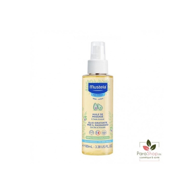 MUSTELA HUILE DE MASSAGE PEAU NORMAL 100 ML