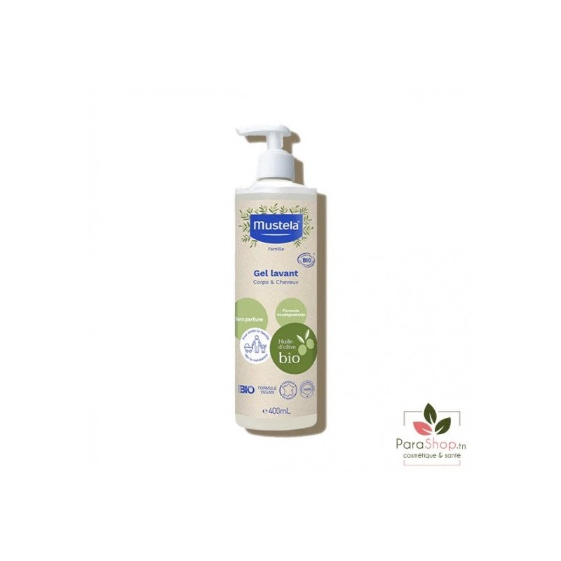 MUSTELA BIO GEL LAVANT 400ML