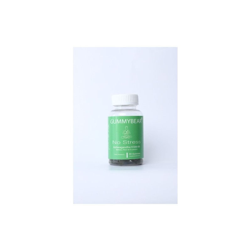 GUMMYBEAR NO STRESS ASHWAGHANDA GUMMIES B/60