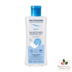 NEUTRADERM BABY EAU NETTOYANTE DOUCEUR 3 EN 1 200ML