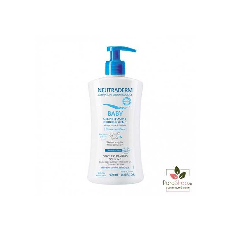 NEUTRADERM GEL NETT DOUCEUR 3EN1 400 ML