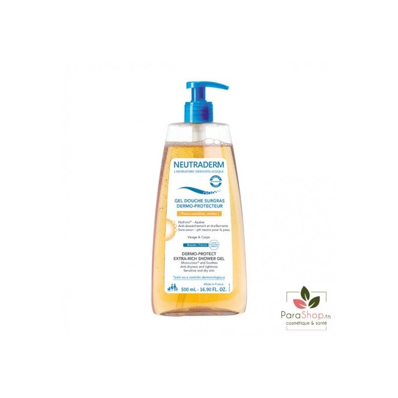 NEUTRADERM Gel Douche Surgras Dermo Protecteur 500ML