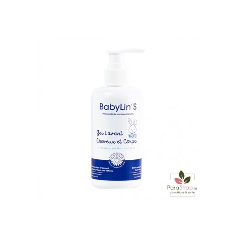 BabyLinS Gel Lavant Cheveux et Corps 500ML