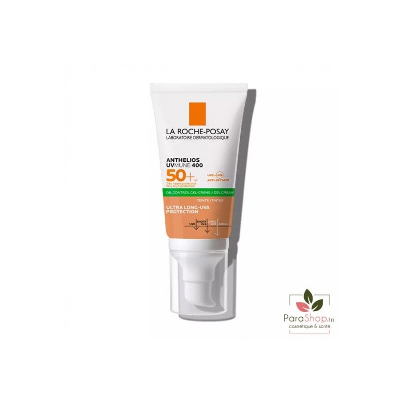 LA ROCHE POSAY ANTHELIOS UVMUNE 400 OIL CONTROL GEL CREME TEINTE SPF 50+