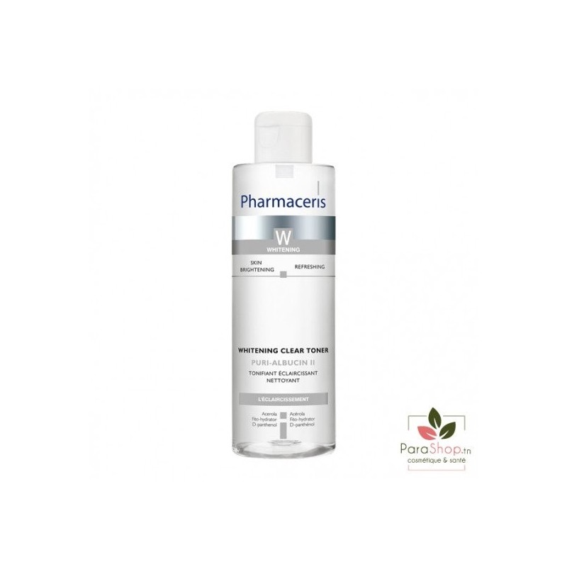 PHARMACERIS W PURI-ALBUCIN LOTION TONIQUE BLANCHISSANTE 200ML