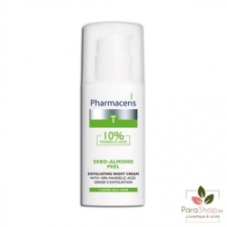 PHARMACERIS T SEBO-ALMOND PEEL CREME DE NUIT EXFOLIANTE 50ML