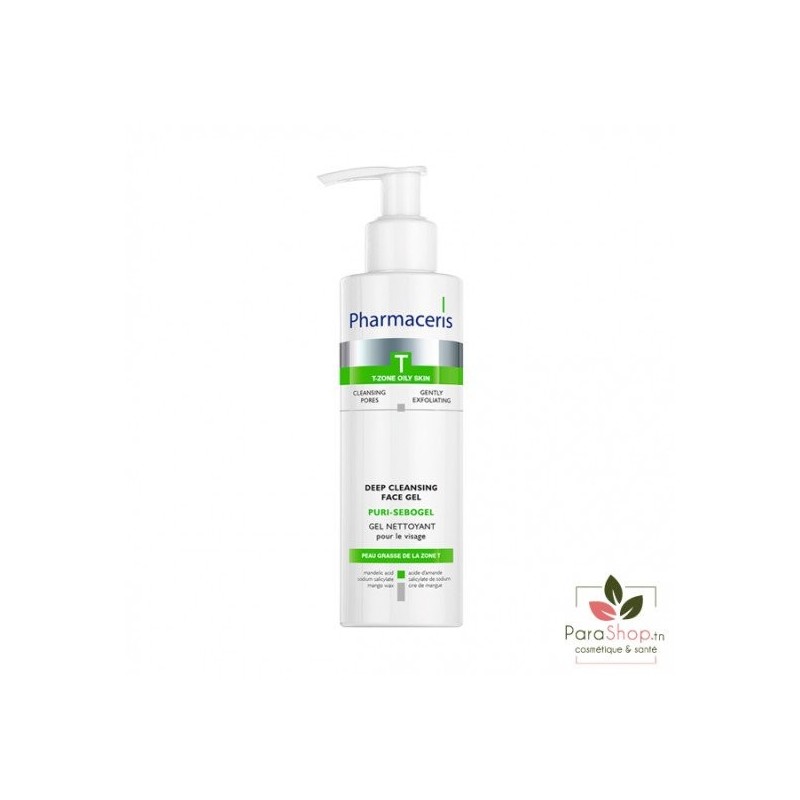 Pharmaceris T PURI-SEBOGEL Gel Nettoyant Purifiant 190ML