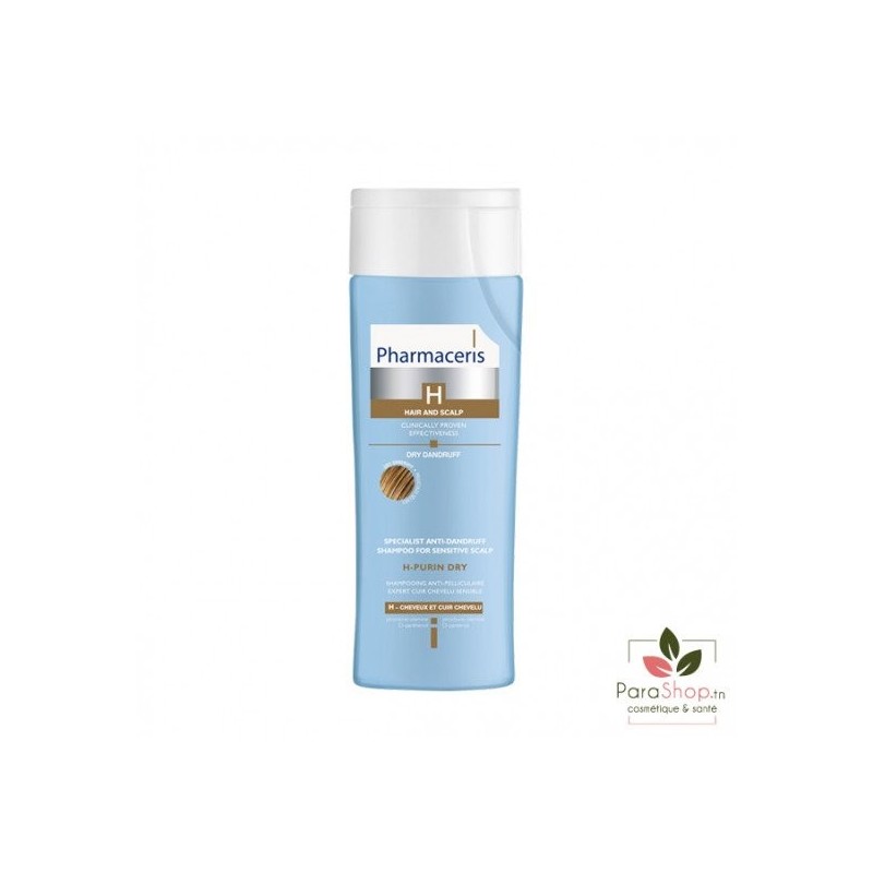 PHARMACERIS H-PURIN DRY SHAMPOOING ANTI-PELLICULES SÉCHES 250ML