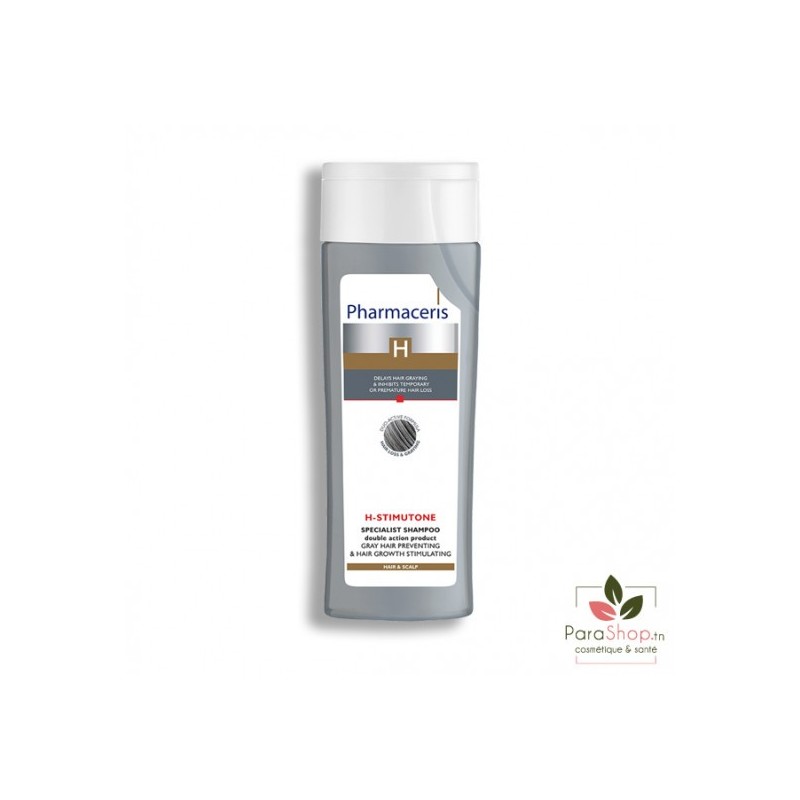 PHARMACERIS H-STIMUTONE SHAMPOOING ANTI-CHEVEUX GRIS Et REPOUSSE 250ML
