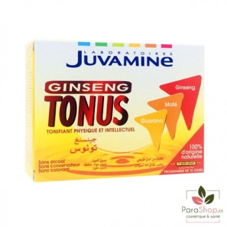JUVAMINE TONUS GINSENG 10 AMPOULES