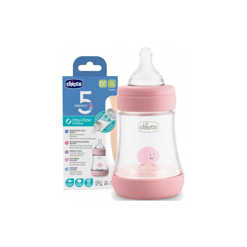 CHICCO BIB PLAS PERFECT5 150ML GIRL / 20211100040
