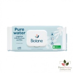 BIOLANE LINGETTES PURE WATER B/48