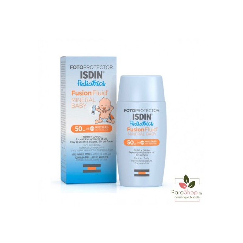 ISDIN Fotoprotector FLUID MINERAL BABY SPF50