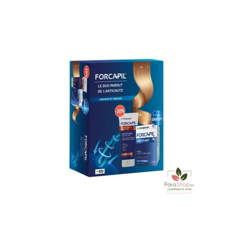 FORCAPIL COFFRET CHX ET ONGLES