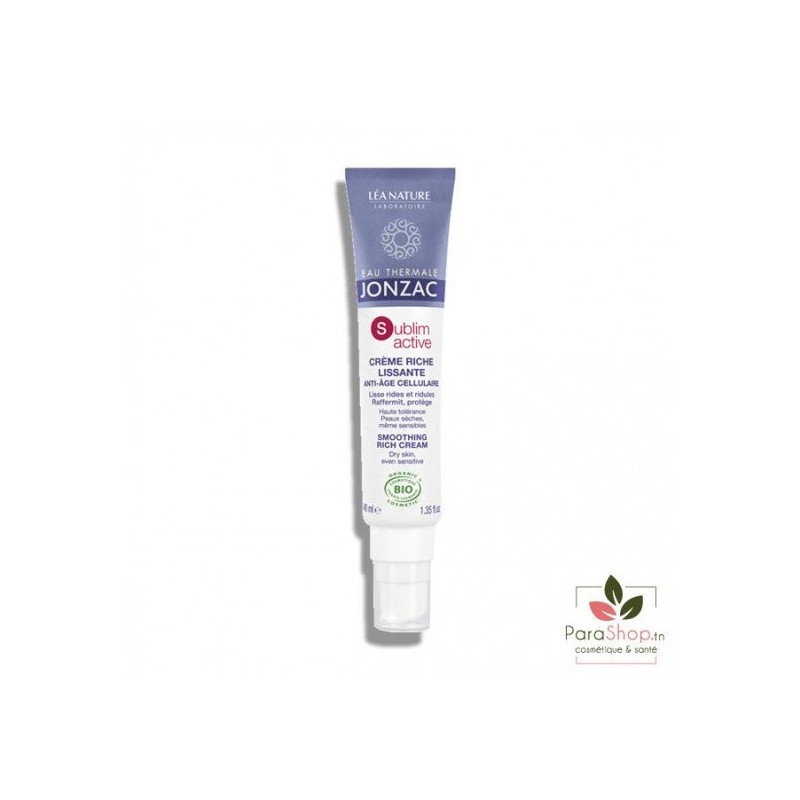 JONZAC SUBLIMACTIVE CR RICHE LISSANTE ANTI AGE 40ML