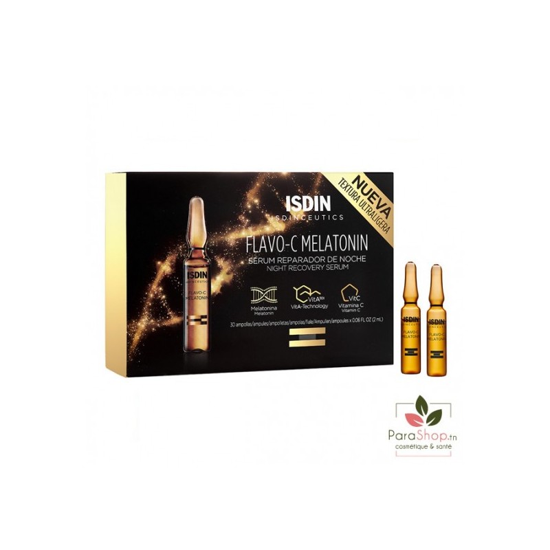 Isdin Flavo-C Melatonin NUIT 30AMP