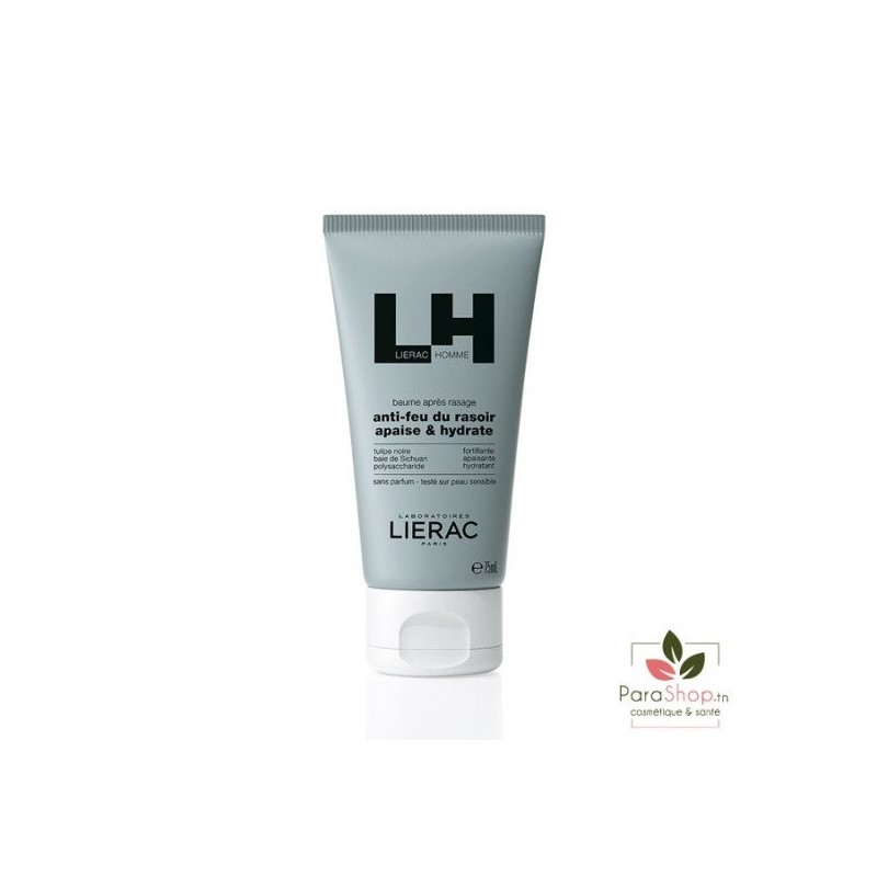 LIERAC HOMME BAUME APRES RASAGE HYDRATANT 75ML