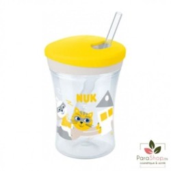 NUK ACTION CUP AVEC PAILLE 12M+ 230ML 55391