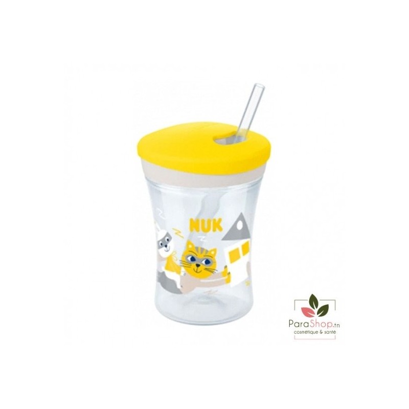 NUK ACTION CUP AVEC PAILLE 12M+ 230ML 55391