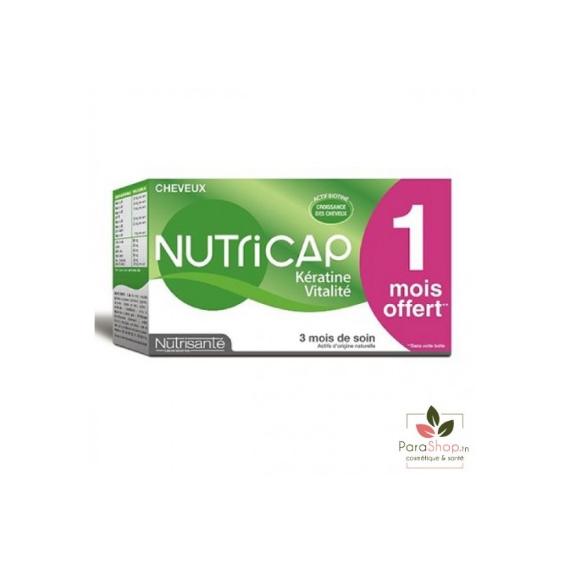 NUTRICAP KERATINE/VITALITE 90 CAPS