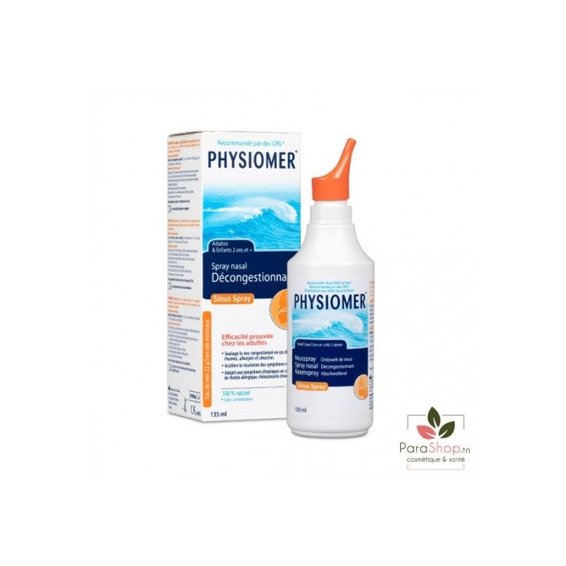 PHYSIOMER HYPERTONIQUE SPRAY NASAL 135ML
