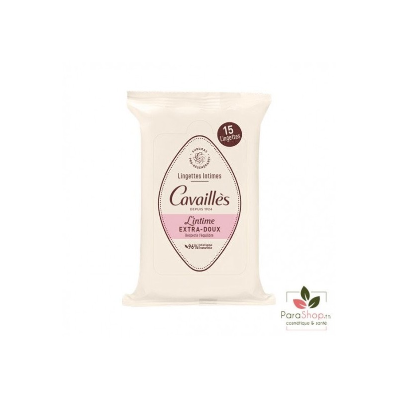 ROGE CAVAILLES LINGETTES EXTRA DOUCES B/15