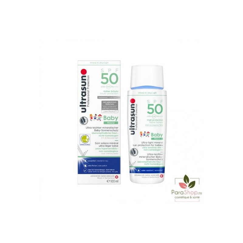 ULTRASUN BABY MINERAL PROTECTION SPF50+