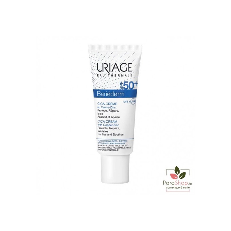 URIAGE BARIEDERM CICA CREME SPF50+ 40ML