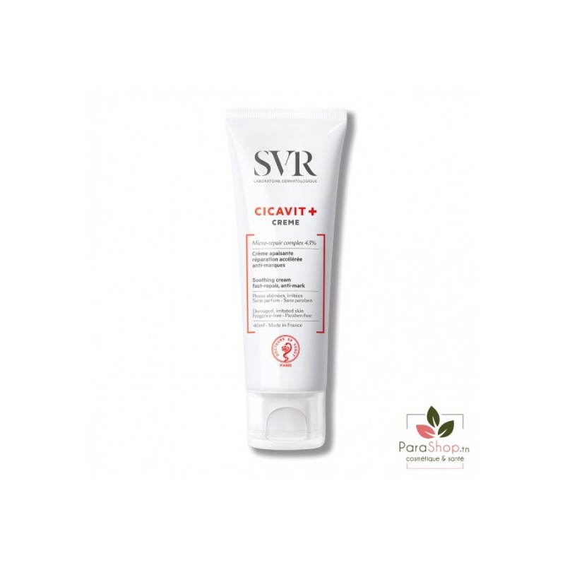 SVR CICAVIT+ Crème Apaisante Réparation Accélérée 40ML