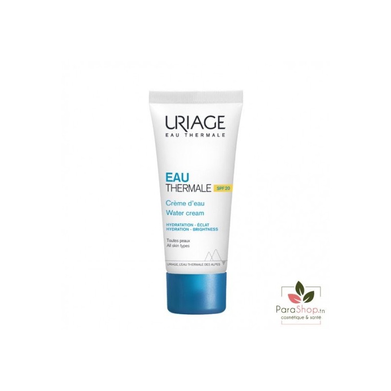 URIAGE EAU THERMALE - CRÉME D'EAU SPF20 40ML