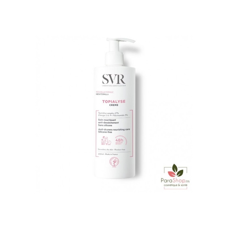 SVR TOPIALYSE CREME SOIN NOURISSANT 400ML