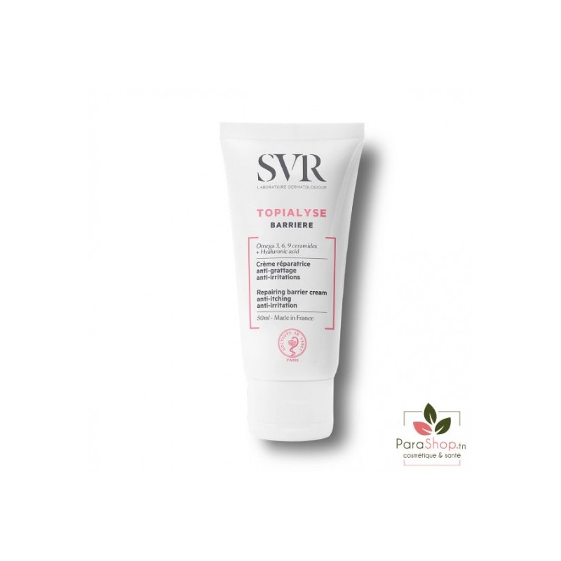 SVR TOPIALYSE BARRIERE CREME RÉPARATRICE 50ML