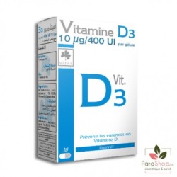 VITAL VITAMINE D3 GELLULES Boite 30