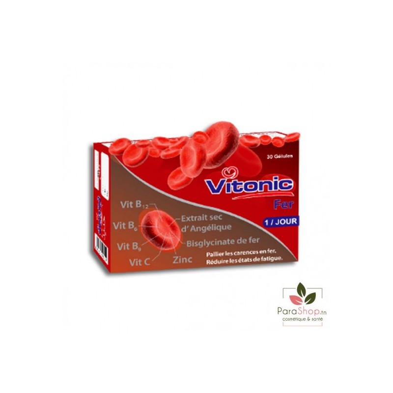 VITAL VITONIC FER GELLULES Boite 30