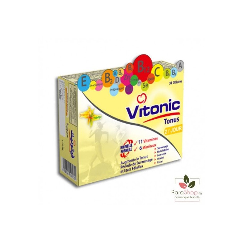VITAL VITONIC TONUS GELLULES Boite 30