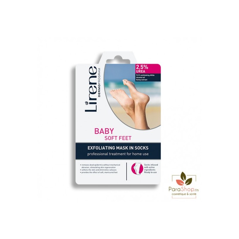 LIRENE CHAUSSETTES BABY SOFT 2.5% UREA