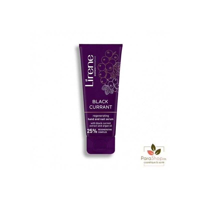 LIRENE CREME-SERUM MAINS AU CASSIS 25% 75ML