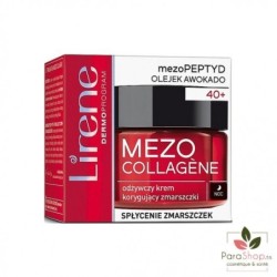 LIRENE MEZO COLLAGENE CREME NUIT CORRECTRICE RIDES 40+ 50ML