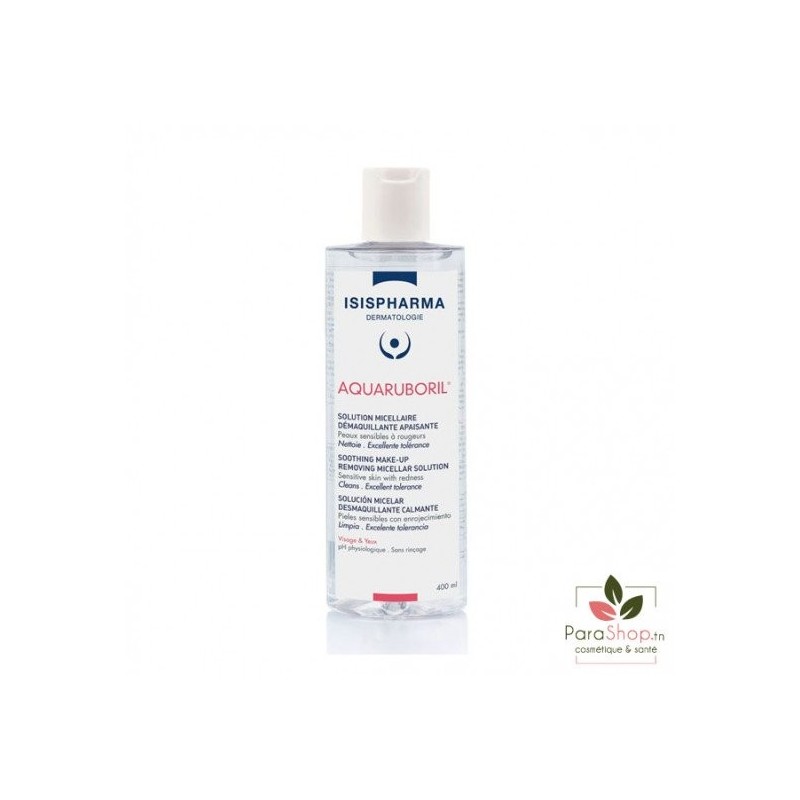 ISISPHARMA AQUARUBORIL SOLUTION MICELLAIRE 400ML