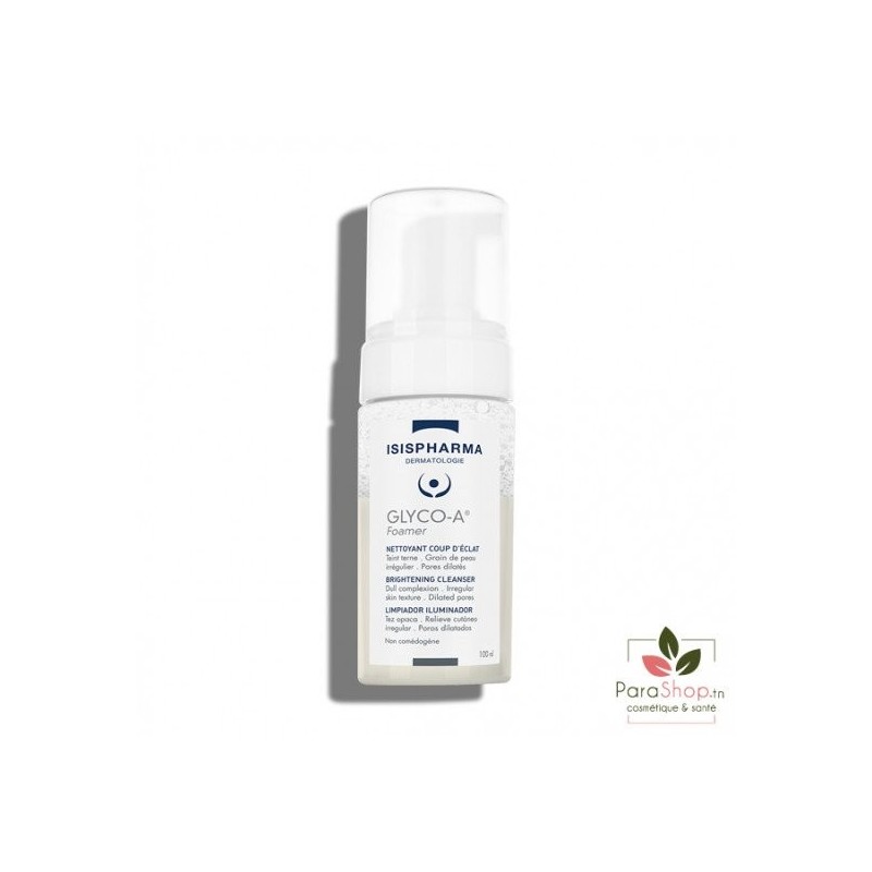 ISISPHARMA GLYCO-A FOAMER MOUSSE NETTOYANTE COUP D'ECLAT 100ML