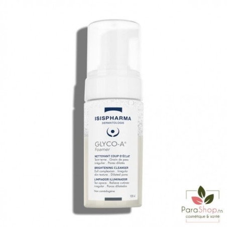 ISISPHARMA GLYCO-A FOAMER MOUSSE NETTOYANTE COUP D'ECLAT 100ML