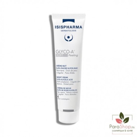 ISISPHARMA GLYCO-A SOFT 5.5% CR NUIT 30ML