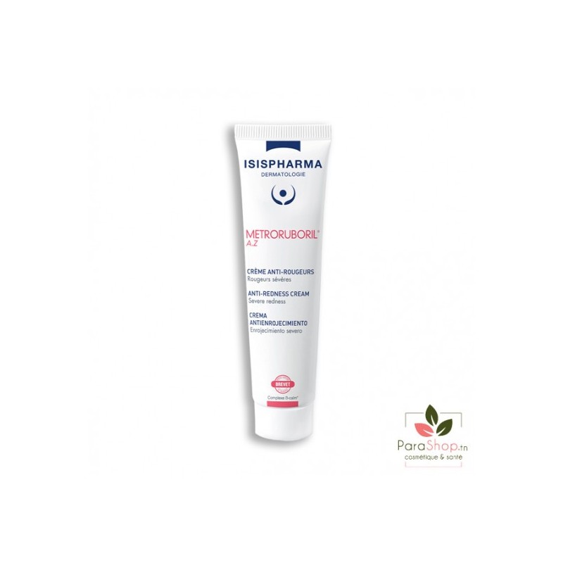 ISISPHARMA RUBORIL CREME ANTI ROUGEURS METRORUBORIL A.Z 30ML