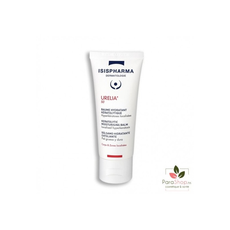 ISISPHARMA URELIA 50 BAUME HYDRATANT KERATOLYTIQUE 40ML