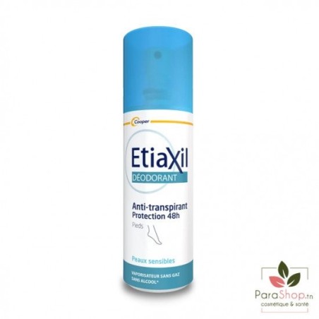 ETIAXIL DEODORANT PIEDS ANTI-TRANSPIRANT 48H 100ML