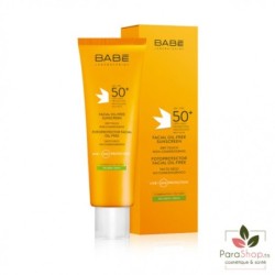 BABE OIL FREE SUNSCREEN CREME SOLAIRE SPF 50+ PEAU MIXTE GRASSE 50ML